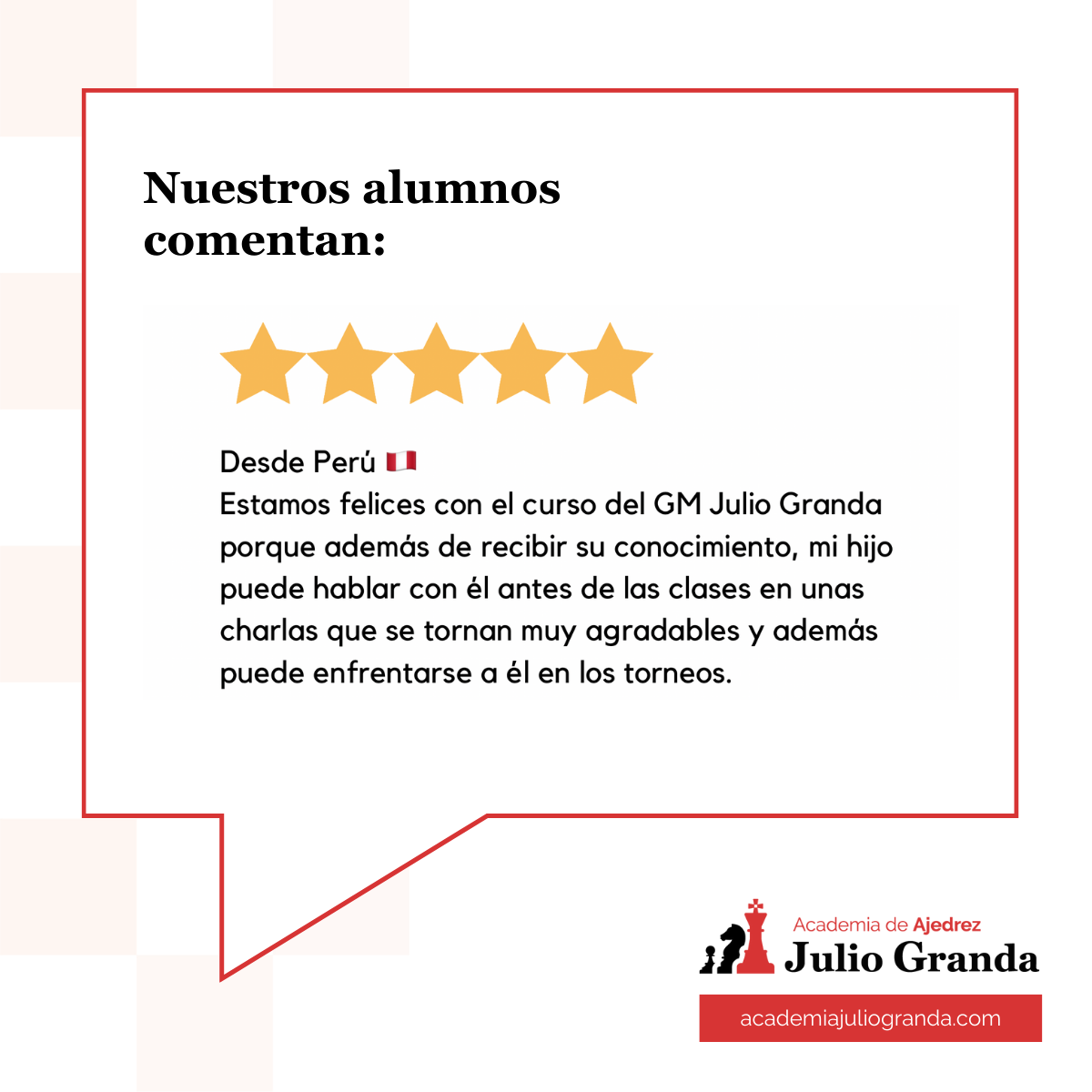 Reviews Julio Granda ajedrez