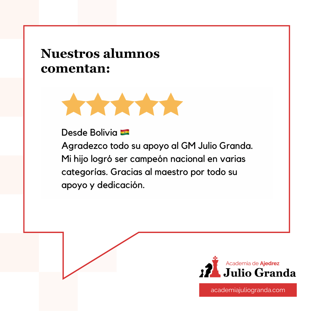 Reviews Julio Granda ajedrez